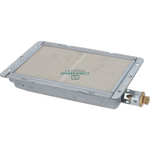 piastra in ceramica L 132mm lar. 92mm H 12mm 104282