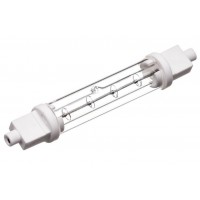 300 Watt Jacketed Clear Infrared Heat Lamp Push In 118 mm Long - JIR-300W-118-R7S 300 Watt Jacketed Clear Infrared Heat Lamp Push In 118 mm Long - JIR-300W-118-R7S