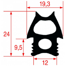 Angelo Po FC1011E, FM1011 Oven Door Gasket 695 X 485 mm - 36E3020, 36E3021 Angelo Po FC1011E, FM1011 Oven Door Gasket 695 X 485 mm - 36E3020, 36E3021