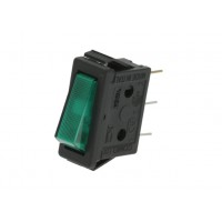 Cuppone Pizza Oven Green Rocker Switch - ME0000330 Cuppone Pizza Oven Green Rocker Switch - ME0000330