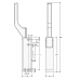 Intertecnica 225 Cold Room Lockable Door Handle and Catch 