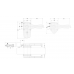 Intertecnica 4225 Cold Room Door Handle and Catch Left Hand - R019387