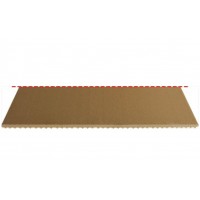 Italforni Pizza Stone 655 x 320 mm - 52300002