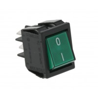 Zanolli Pizza Oven Green Rocker Switch - INTE0010 Zanolli Pizza Oven Green Rocker Switch - INTE0010